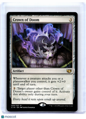 2014 Magic: The Gathering—Crown of Doom #055 Commander 2014—Rare Nonfoil