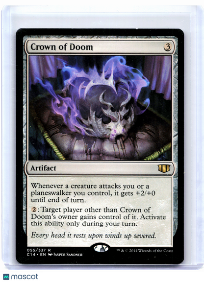 2014 Magic: The Gathering—Crown of Doom #055 Commander 2014—Rare Nonfoil