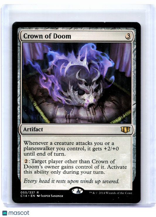 2014 Magic: The Gathering—Crown of Doom #055 Commander 2014—Rare Nonfoil