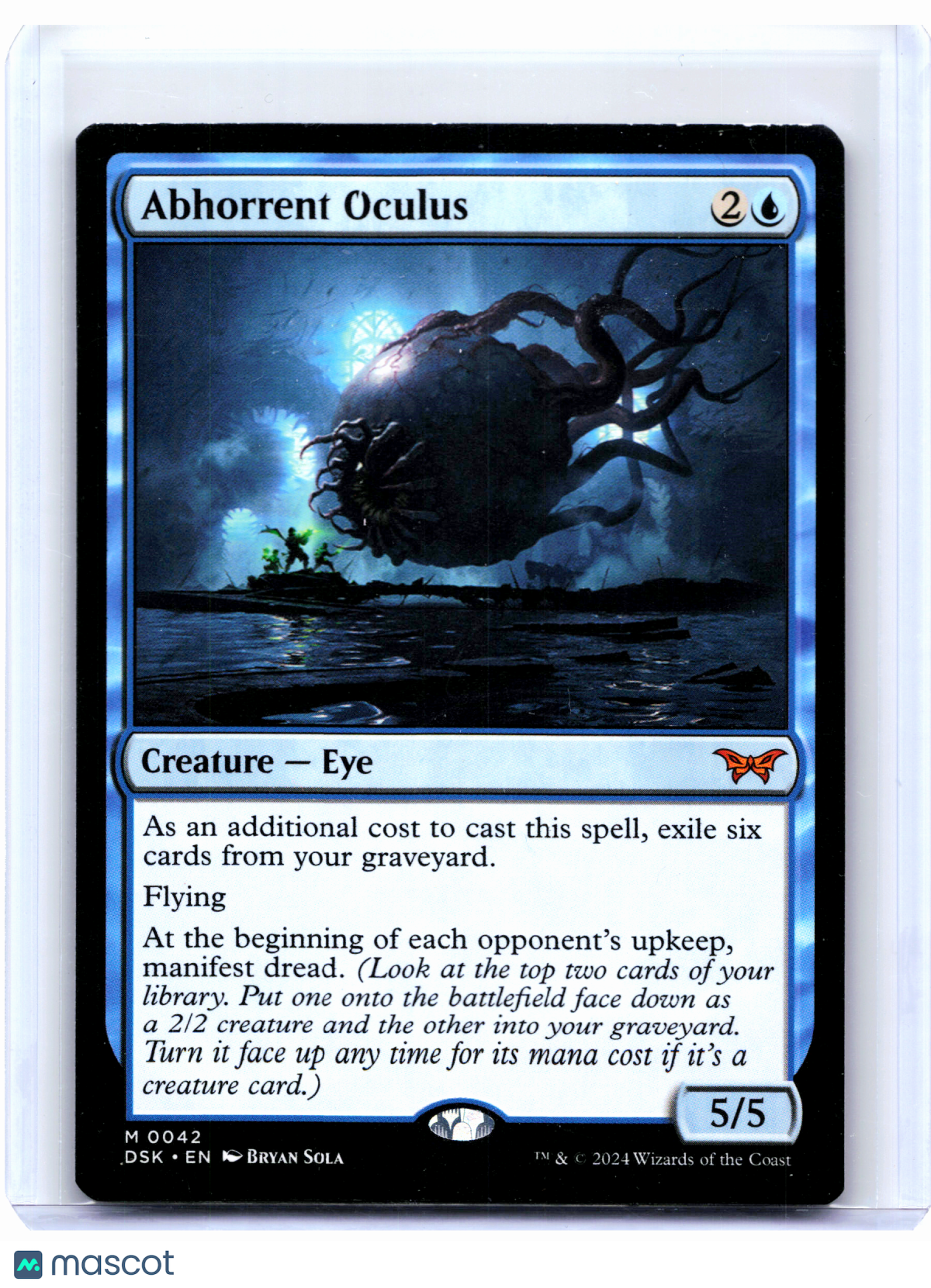 2024 Magic: TG—Abhorrent Oculus #0042 Duskmourn: House of Horror—Mythic Nonfoil