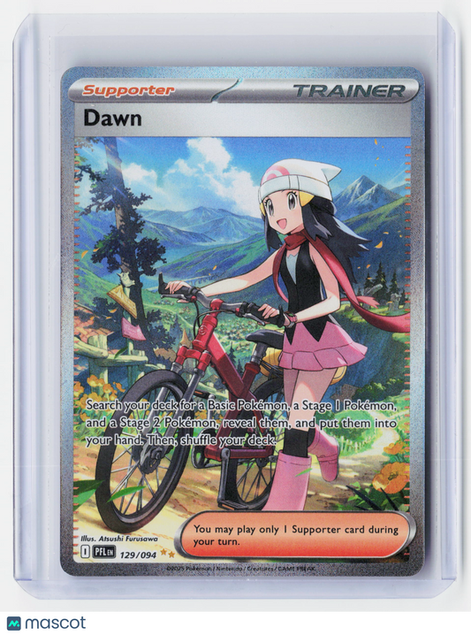 2025 Pokemon—Dawn #129/94 Scarlet & Violet Phantasmal Flames—Secret Rare Holo
