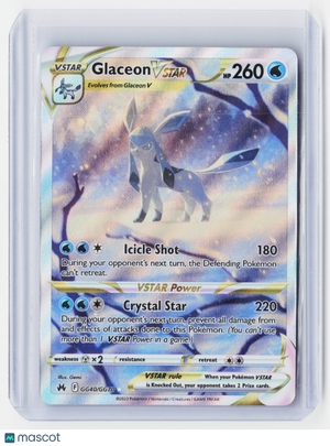 2023 Pokemon—Glaceon VSTAR #GG40/GG70 Crown Zenith: Galarian Gallery—UR Holo