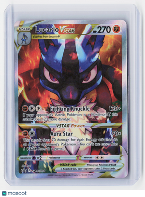 2023 Pokemon—Lucario VSTAR #SWSH291 Sword & Shield Promos—Black Star Promo Holo