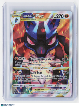 2023 Pokemon—Lucario VSTAR #SWSH291 Sword & Shield Promos—Black Star Promo Holo