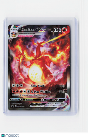 2022 Pokemon—Charizard VMAX #SWSH261 Sword & Shield—Black Star Promo Holo (LP)
