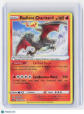 2023 Pokemon—Radiant Charizard #020/159 Crown Zenith—Radiant Rare Holo