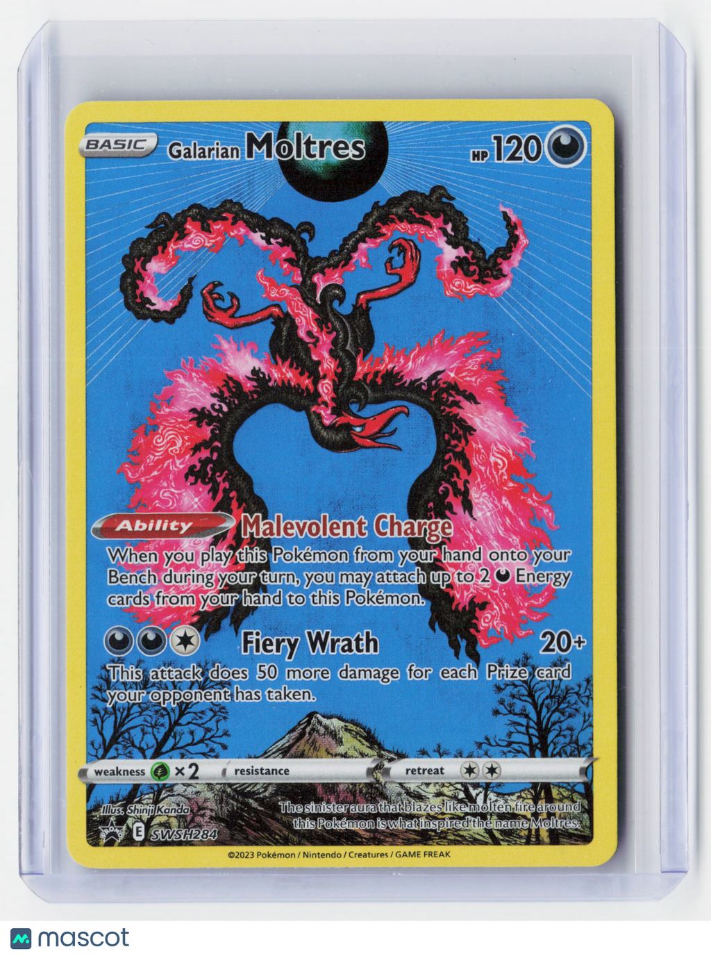 2023 Pokemon—Galarian Moltres #SWSH284 Sword & Shield Promos—Foil