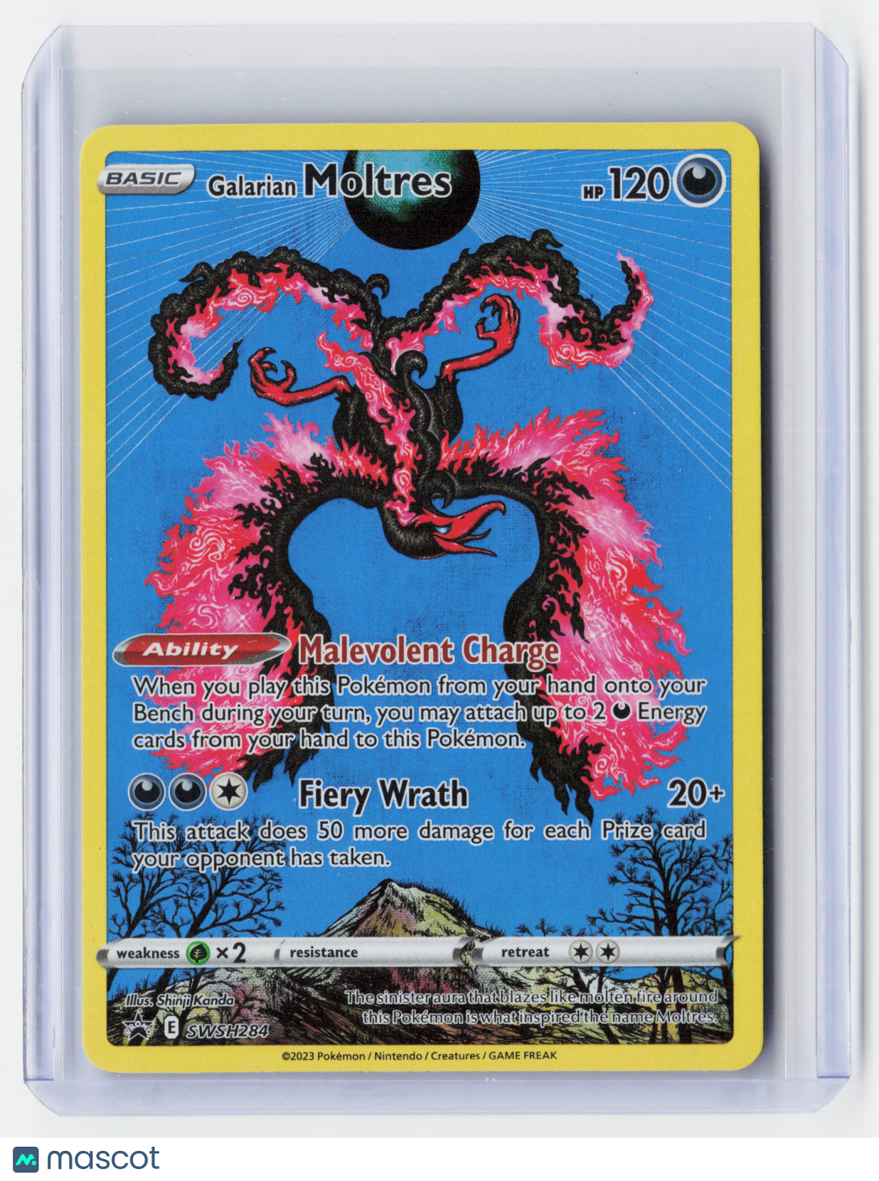 2023 Pokemon—Galarian Moltres #SWSH284 Sword & Shield Promos—Foil
