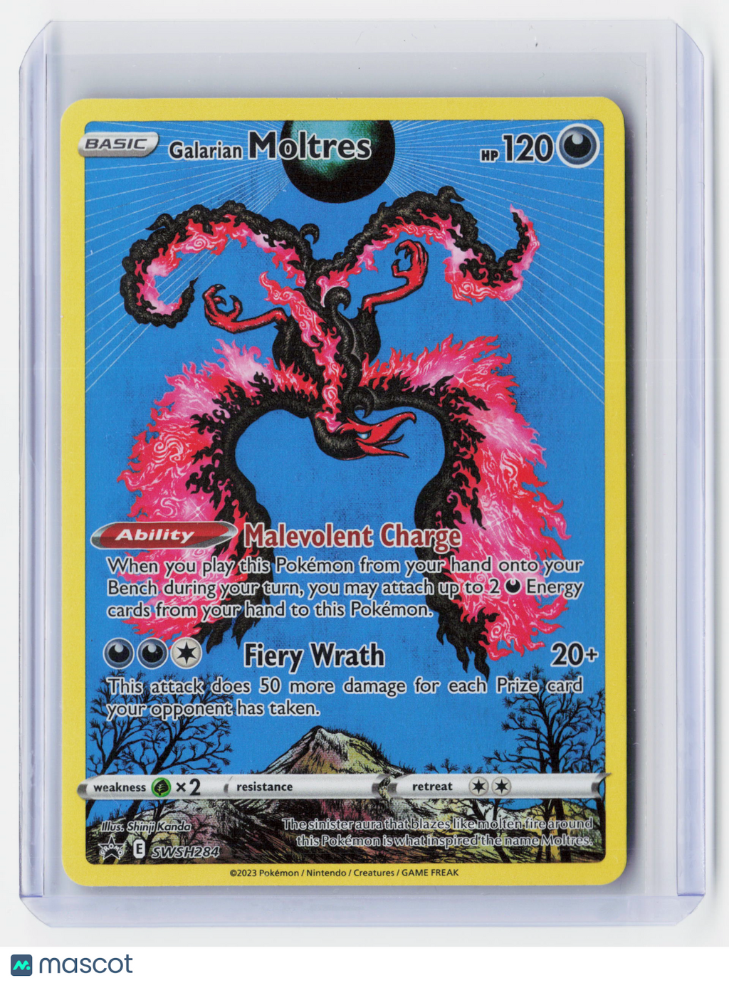 2023 Pokemon—Galarian Moltres #SWSH284 Sword & Shield Promos—Foil