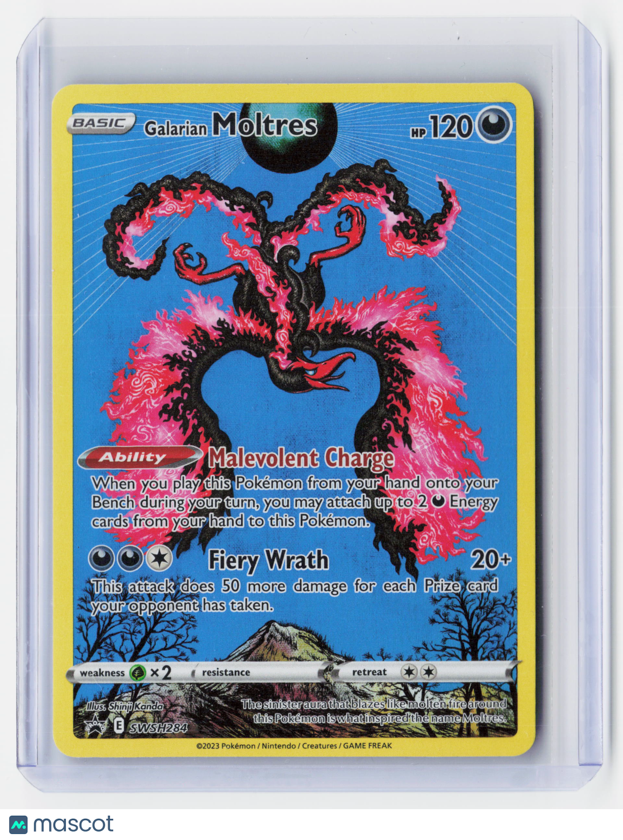 2023 Pokemon—Galarian Moltres #SWSH284 Sword & Shield Promos—Foil