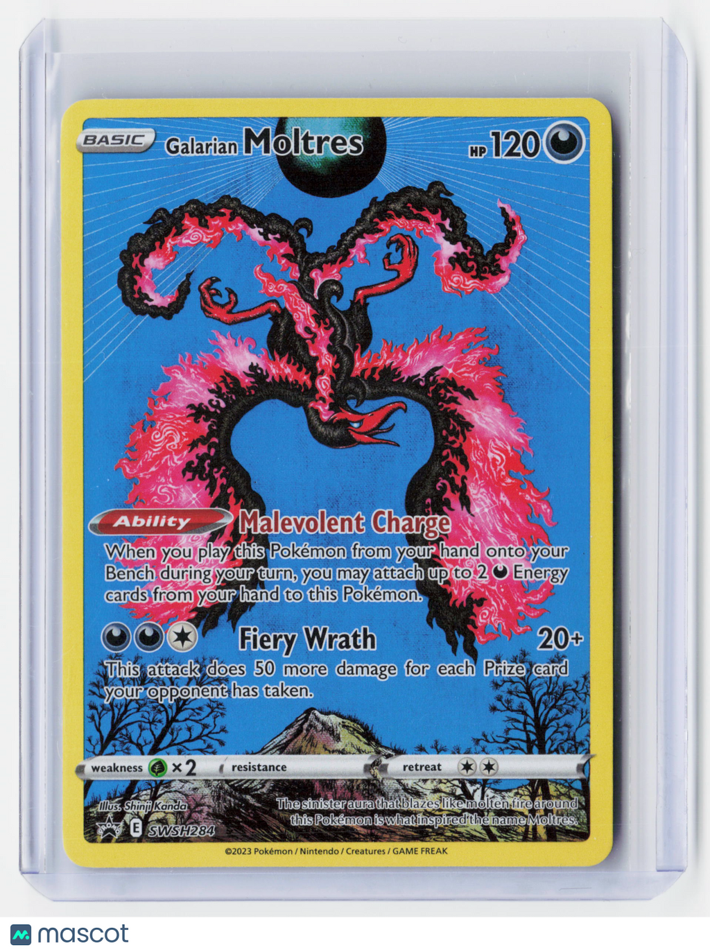 2023 Pokemon—Galarian Moltres #SWSH284 Sword & Shield Promos—Foil