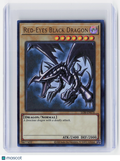 2020 Yu-Gi-Oh!—Red-Eyes Black Dragon #LOB-EN070—Ultra Rare