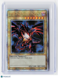 2020 YuGiOh!—Red-Eyes Black Dragon #LC01-EN006 (25th Anniversary Ed.)—QCSR Holo