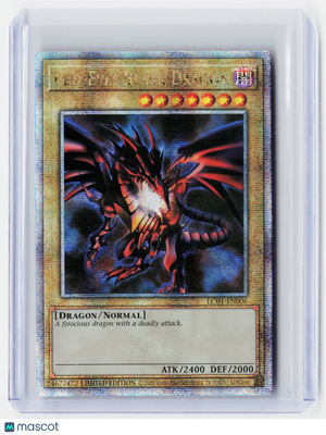 2020 YuGiOh!—Red-Eyes Black Dragon #LC01-EN006 (25th Anniversary Ed.)—QCSR Holo