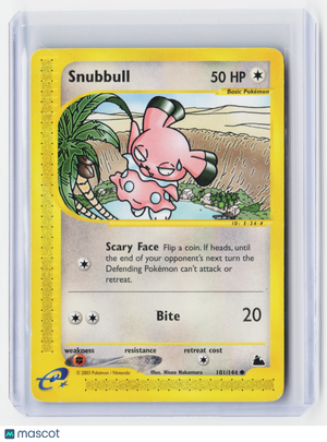 2003 Pokemon—Snubbull #101/144 Skyridge—Common Nonfoil [Lightly Played]