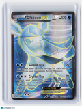 2016 Pokemon—Glaceon EX (Full Art) #116/124 Fates Collide—UR Holo [Damaged]