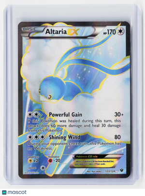 2016 Pokemon—Altaria EX (Full Art) #123/124 Fates Collide—Ultra Rare Holo