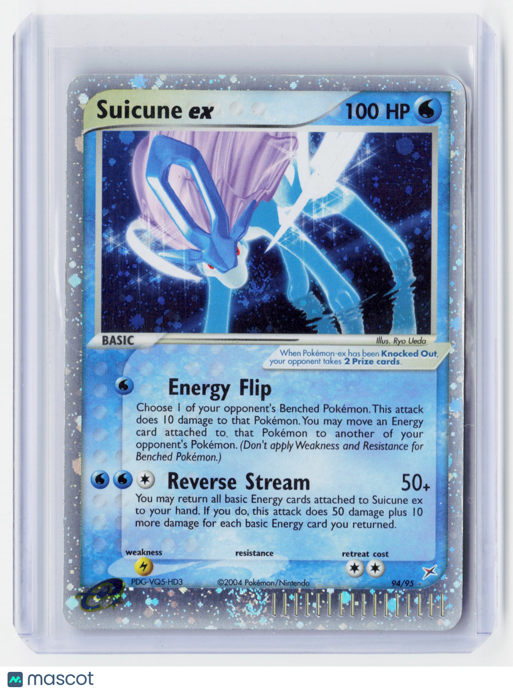 2004 Pokemon—Suicune ex #94 EX Team Magma vs. Team Aqua—Holo [Moderately Played]