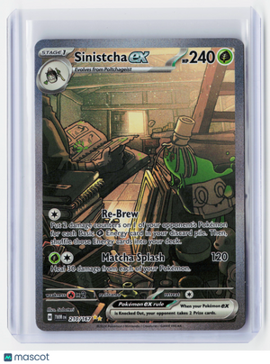 2024 Pokemon—Sinistcha ex #210/167 Twilight Masquerade—Secret Rare Holo