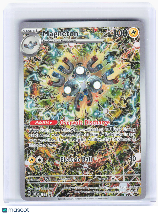 2024 Pokemon—Magneton #SVP EN 159 Scarlet & Violet Card Promos—BSP Foil