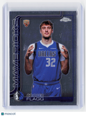 2025 Topps Chrome Basketball—Cooper Flagg #251 RC—Photo Variation