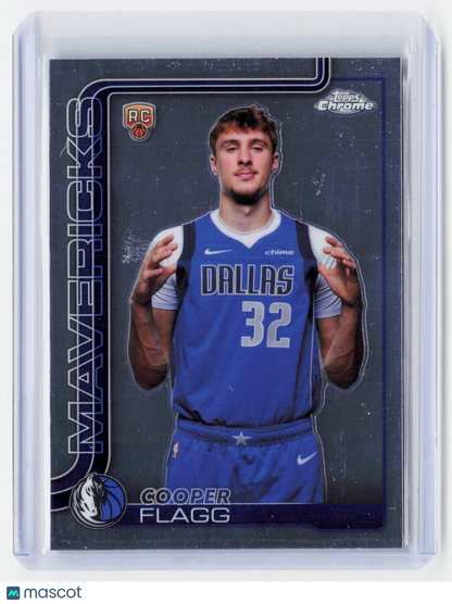 2025 Topps Chrome Basketball—Cooper Flagg #251 RC—Photo Variation