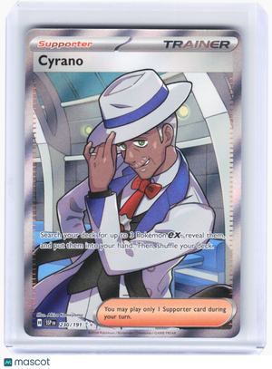 2024 Pokemon—Cyrano #230/191 Surging Sparks—Ultra Rare Foil