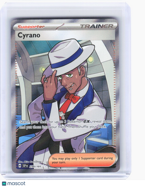 2024 Pokemon—Cyrano #230/191 Surging Sparks—Ultra Rare Foil