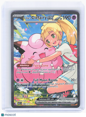 2026 Pokemon—Lillie's Clefairy EX #280 Ascended Heroes—Secret Illustration Rare