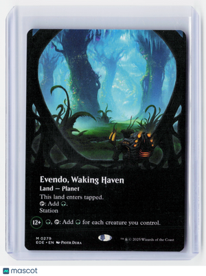 2025 Magic: TG—Evendo, Waking Haven (Borderless) #0279 (EOE)—Mythic Nonfoil