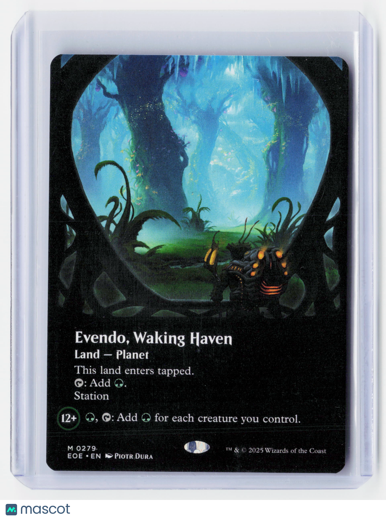 2025 Magic: TG—Evendo, Waking Haven (Borderless) #0279 (EOE)—Mythic Nonfoil