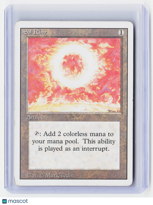 1994 Magic: The Gathering—Sol Ring #274 Revised Edition (Damaged)