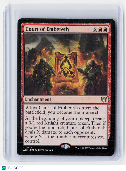 2023 Magic: The Gathering—Court of Embereth #0024—Rare