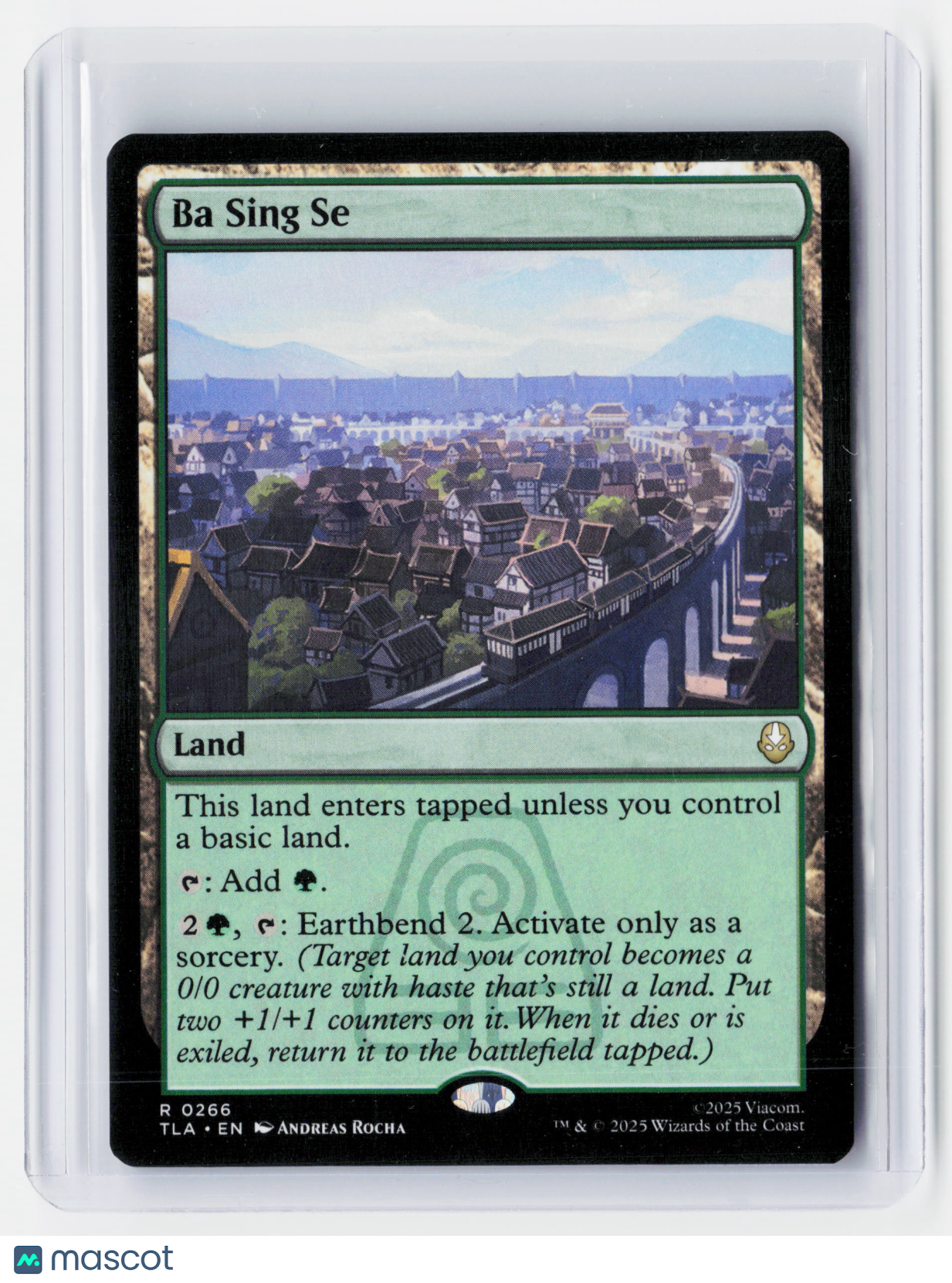 2025 Magic: TG—Ba Sing Se #0266 Avatar: The Last Airbender (TLA)—Rare Nonfoil