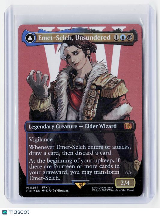 2025 Magic: The Gathering—Emet-Selch & Hades #0394 FF—Double-Sided Borderless