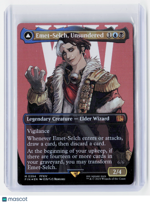 2025 Magic: The Gathering—Emet-Selch, Unsundered (Borderless) #0394 (FIN)—M Foil