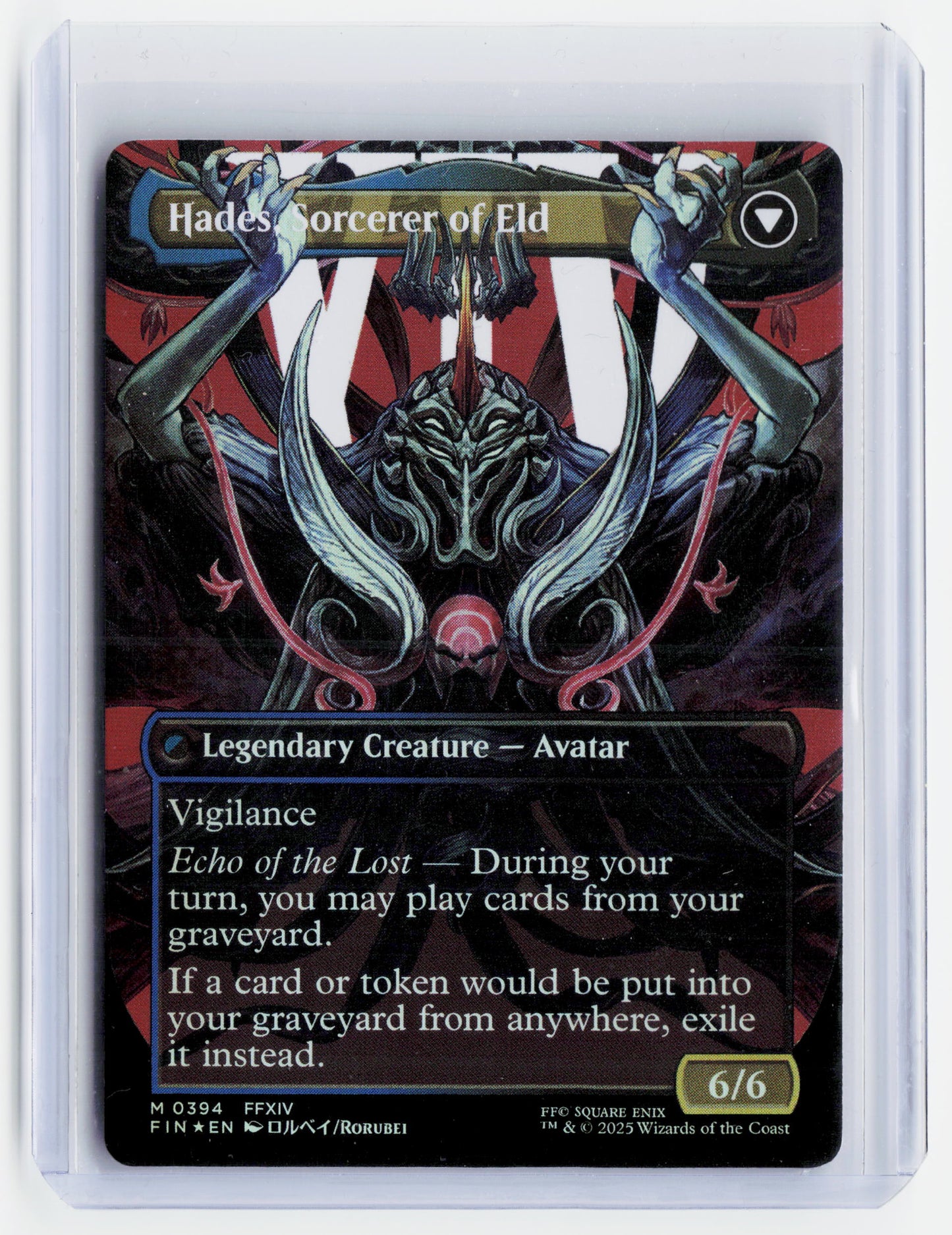 2025 Magic: The Gathering—Emet-Selch & Hades #0394 FF—Double-Sided Borderless