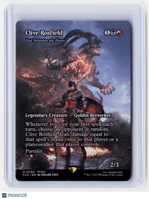 2025 Magic: The Gathering—Clive Rosfield (Showcase) #0059 (FCA)—Mythic Nonfoil