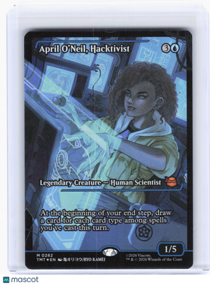 2024 Magic: The Gathering—April O'Neil, Hacktivist #282 (TMT)—Mythic Non-Foil