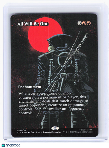 2024 Magic: The Gathering—All Will Be One (Borderless) #8 (PZA)—Mythic Non-Foil