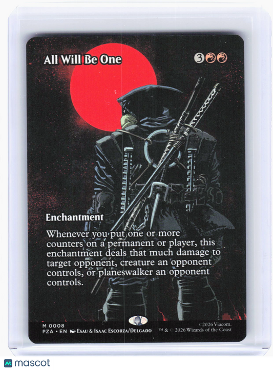 2024 Magic: The Gathering—All Will Be One (Borderless) #8 (PZA)—Mythic Non-Foil