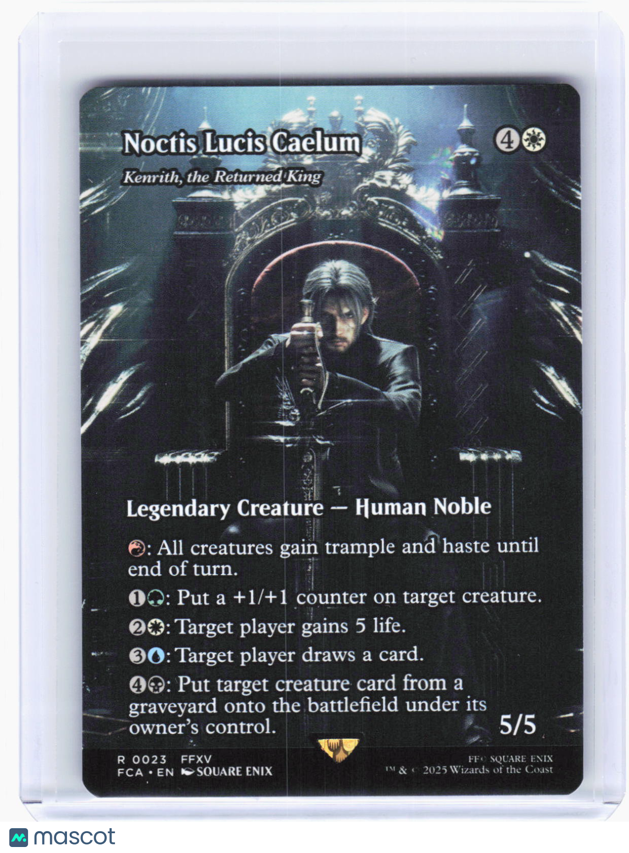 2025 Magic: The GatheringNoctis Lucis Caelum (Showcase) #23 (FCA)Rare Non-Foil Papa Joey's Collectibles 2025 Magic: The GatheringNoctis Lucis Caelum (Showcase) #23 (FCA)Rare Non-Foil Papa Joey's Collectibles