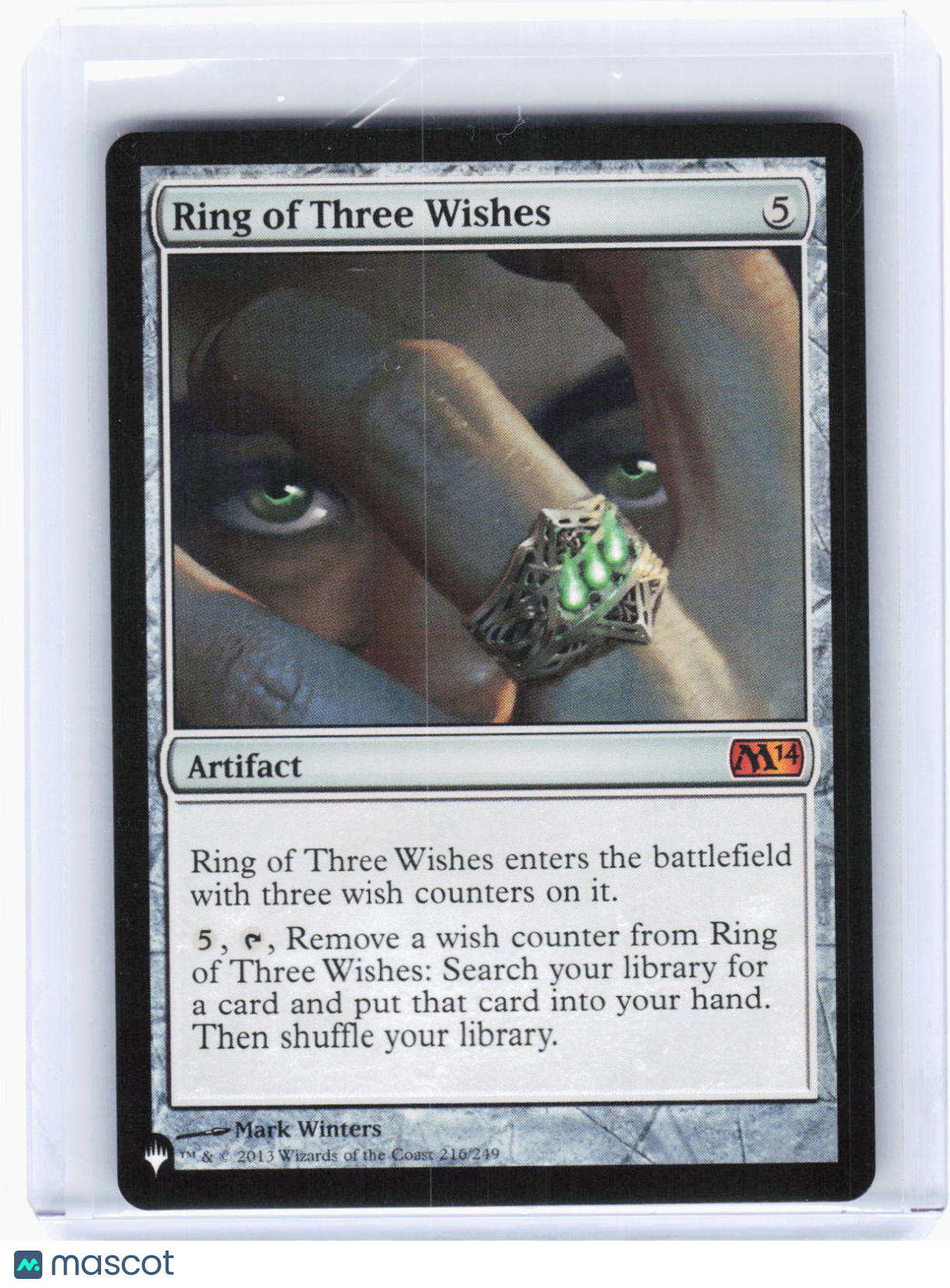 2020 Magic: The Gathering—Ring of Three Wishes #216/249 (LIST)—Mythic Non-Foil