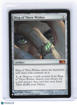 2020 Magic: The Gathering—Ring of Three Wishes #216/249 (LIST)—Mythic Non-Foil