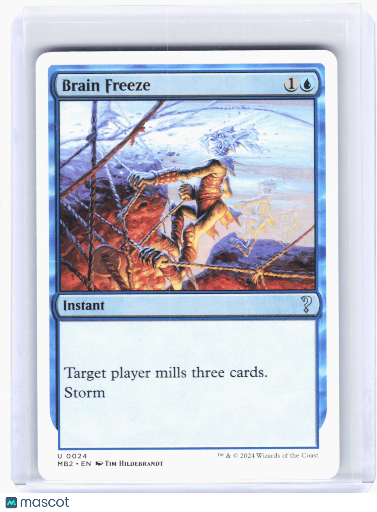 2024 Magic The Gathering—Brain Freeze (White Border) #24 (MB2)—Uncommon Non-Foil
