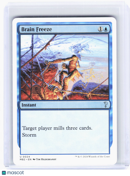 2024 Magic The Gathering—Brain Freeze (White Border) #24 (MB2)—Uncommon Non-Foil