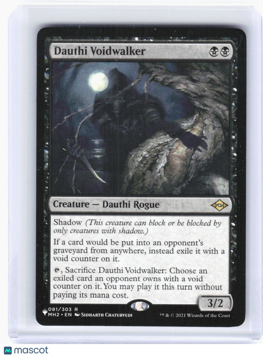 2021 Magic: The Gathering—Dauthi Voidwalker #81 Modern Horizons 2—Rare Non-Foil