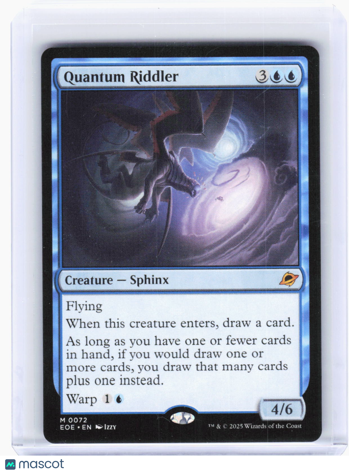 2025 Magic: The Gathering—Quantum Riddler #72 Edge of Eternities—Mythic Non-Foil