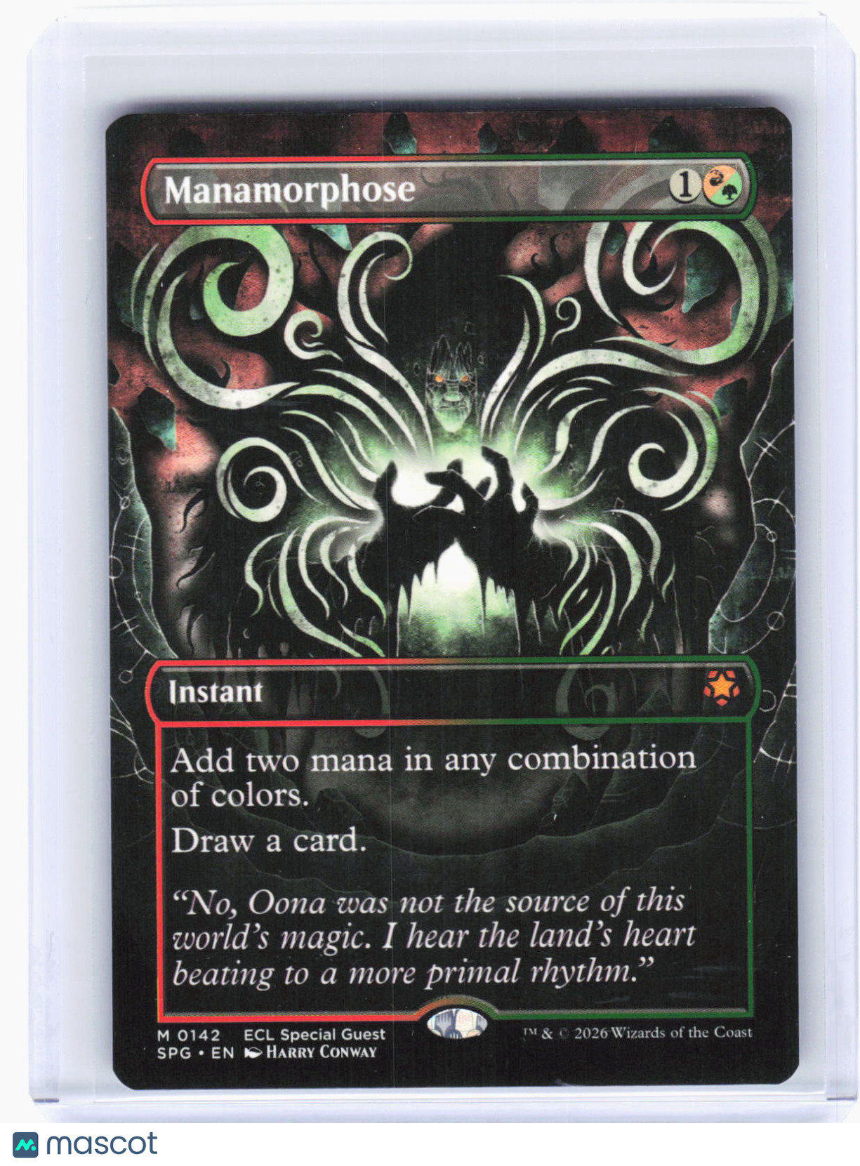 2024 Magic: The Gathering—Manamorphose (Borderless) #142 (SPG)—Mythic Non-Foil