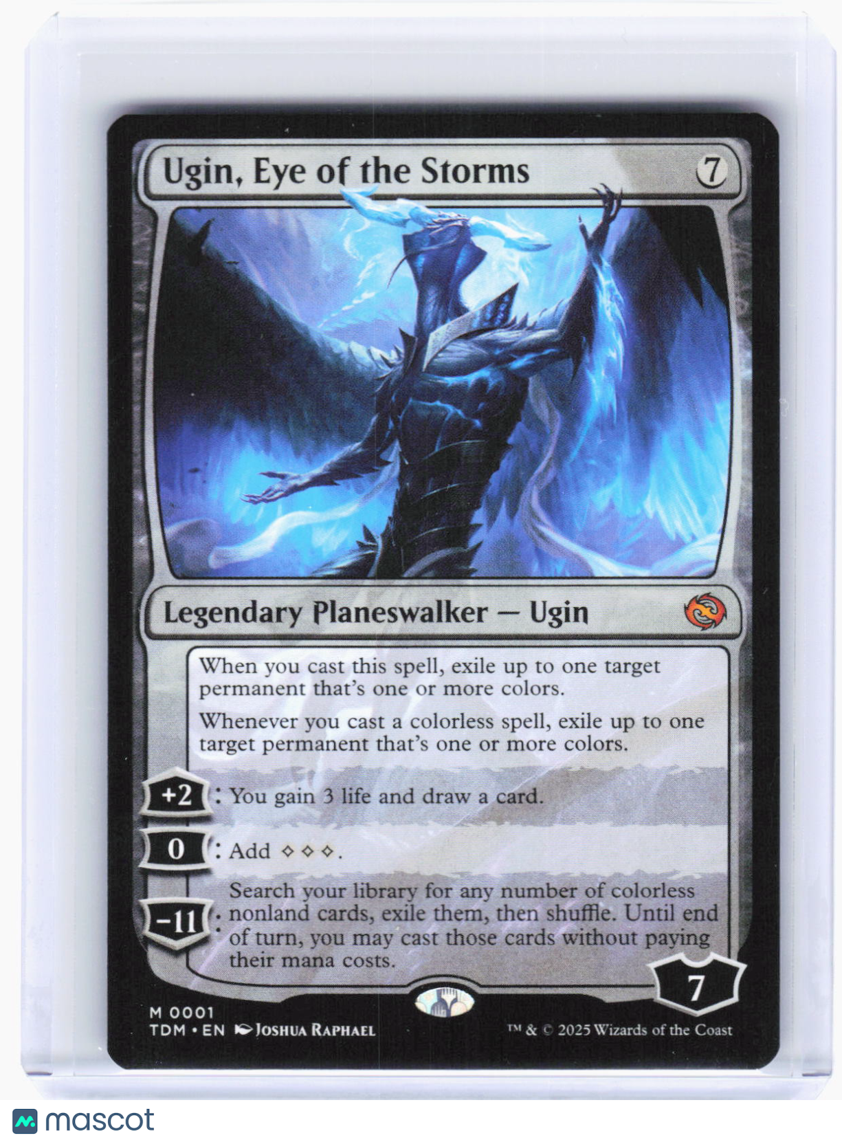 2025 Magic: The Gathering—Ugin, Eye of the Storms #1 (TDM)—Mythic Non-Foil